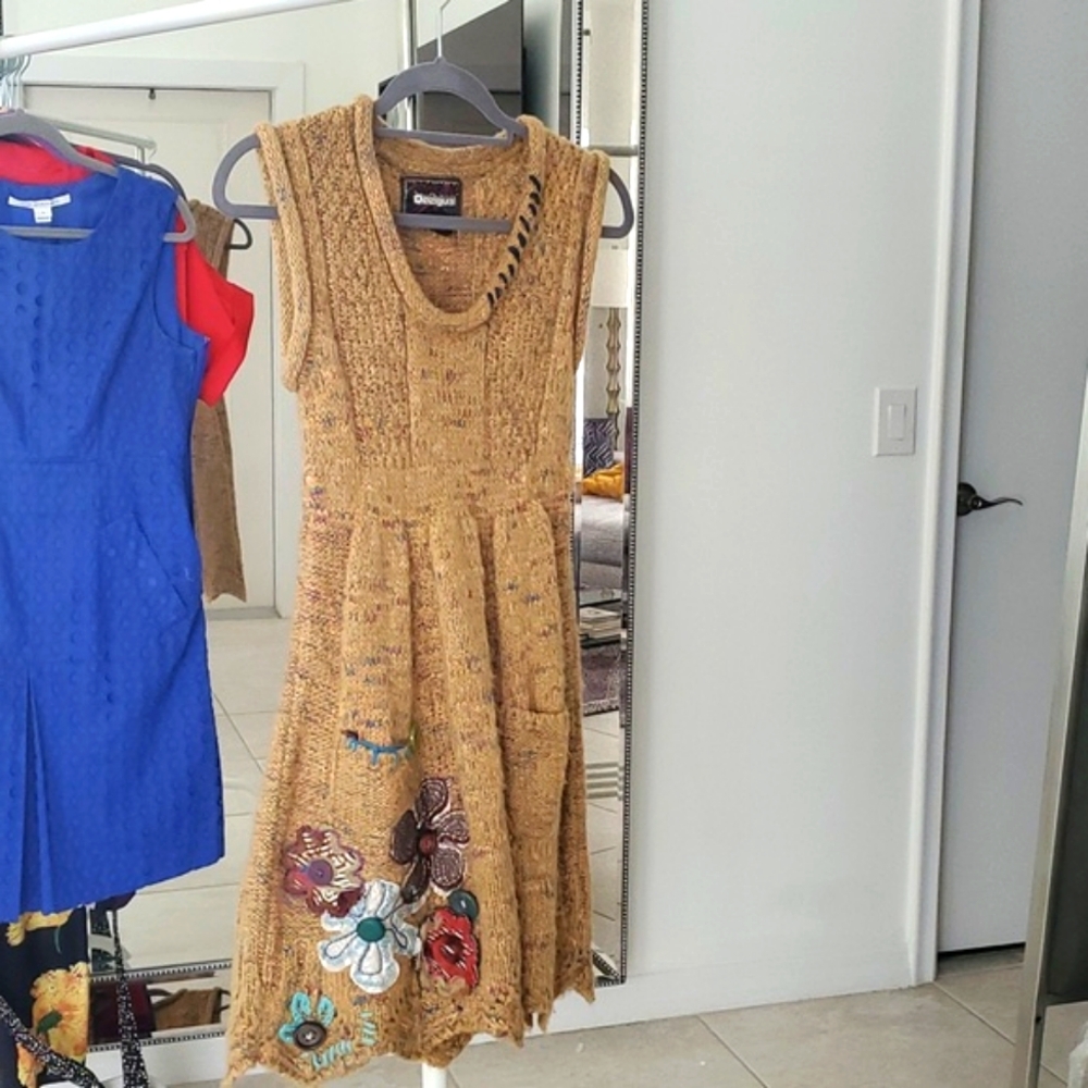 Desigual Crochet Dress